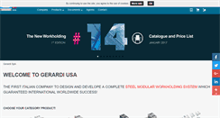 Desktop Screenshot of gerardiusa.com